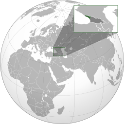 Localização da Abecásia[4]