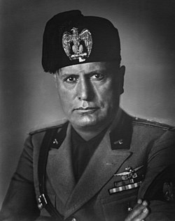 Mussolini vuonna 1930