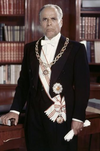 Portrait du président Habib Bourguiba
