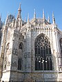 Parte absidale del Duomo di Milano