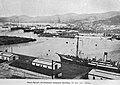 Port-Arthur : bassin de l'ouest, en 1904.