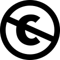 CC Public domain mark
