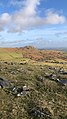 Sharp Tor looking over from Stowe's Hill