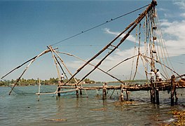 Chinese fishing nets at Kochi