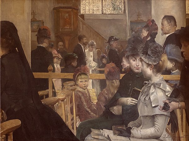 Nozze campagnole, 1884 Museo di Brest