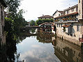 La Nive de Béhérobie à Saint-Jean-Pied-de-Port.