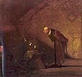 Der Alchimist by Carl Spitzweg (1860)