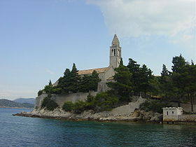 Monastère de Lopud.