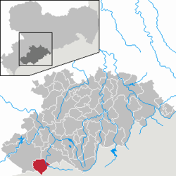 Johanngeorgenstadt na mapě