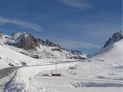 Vinter på Lautaret-passet