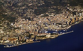 Zdjęcie lotnicze Monako