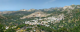 Panoramic view of Filoti