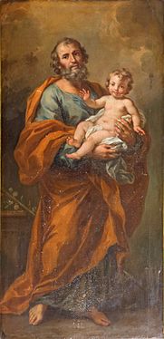 Saint Joseph et l'Enfant, église de Sorgues.