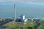 Kivihiilivoimala Wilhelmshavenissa.