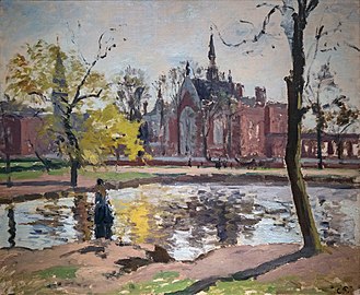 Dulwich College, Londres (1871) par Camille Pissarro