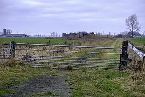 Toegangsweg tot Navigatiestation Groningen