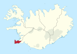 Location of Suðurnes