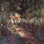 Trädgården blommar, 1900