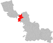 La onzième circonscription en 1986.