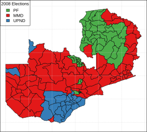 Elecciones presidenciales de Zambia de 2008