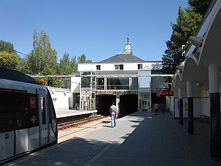 Station building.