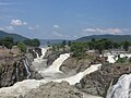 Air terjun Hogenakkal di distrik Dharmapuri, Tamil Nadu