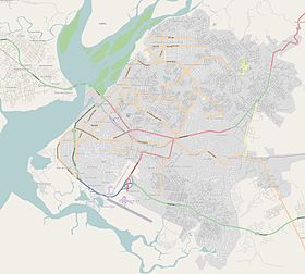 Voir sur la carte administrative de Douala