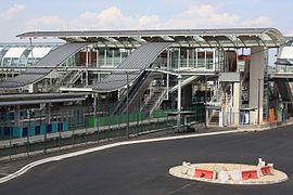 La gare RER de Massy - Palaiseau - Grande-Ceinture.