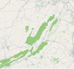 Hollins is located in Shenandoah Valley