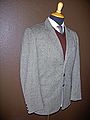 Grey Donegal tweed sportcoat