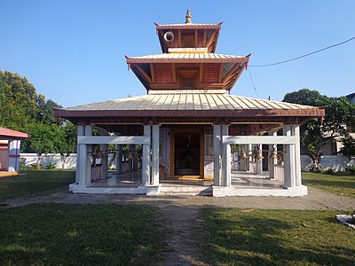 Kuil Baglamukhi di Gulariya, Nepal.