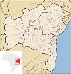 Mutuípe – Mappa