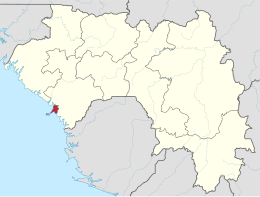 Conakry – Localizzazione