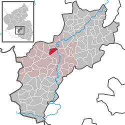 Erdesbach – Mappa