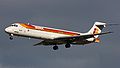 English: McDonnell Douglas MD-87 (DC-9-87) in Madrid Barajas (EC-FHK) Español: McDonnell Douglas MD-87 (DC-9-87) en Madrid Barajas (EC-FHK)