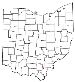 Vị trí trong Quận Gallia, Ohio