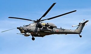 Rusya Hava Kuvvetlerine ait bir Mil Mi-28N