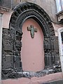 Arco d'ingresso residuo dell'antica chiesa di San Giovanni de' Fleres, a Catania.