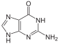 Kemia strukturo de guanino