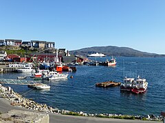 Le port de pêche de Qaqortoq.