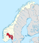 Lage von Viken in Norwegen