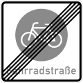 Het einde van de Duitse fietszone