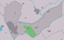 Location in the Heerenveen municipality