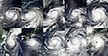 Top ten costliest Pacific typhoons.