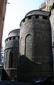Comparto absidale della Cattedrale di Catania. L'edificio, compiuto prima del 1088, venne inaugurato nel 1094.