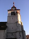 Le Temple protestant du Locle (tour datant de 1525)