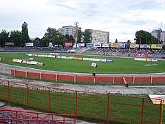 Estadi polonès amb barrera d'aire