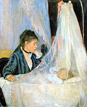 Berthe Morisot, Beşik, 1872, Musée d'Orsay
