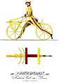 La primièra bicicleta, fabricada a Mannheim per Karl Freiherr von Drais en 1817