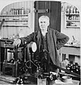 Thomas Edison a laboratóriumában, 1901